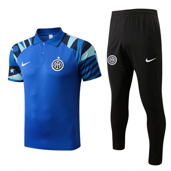 Polo Inter Milan Ensemble Complet 2022-23 Bleu